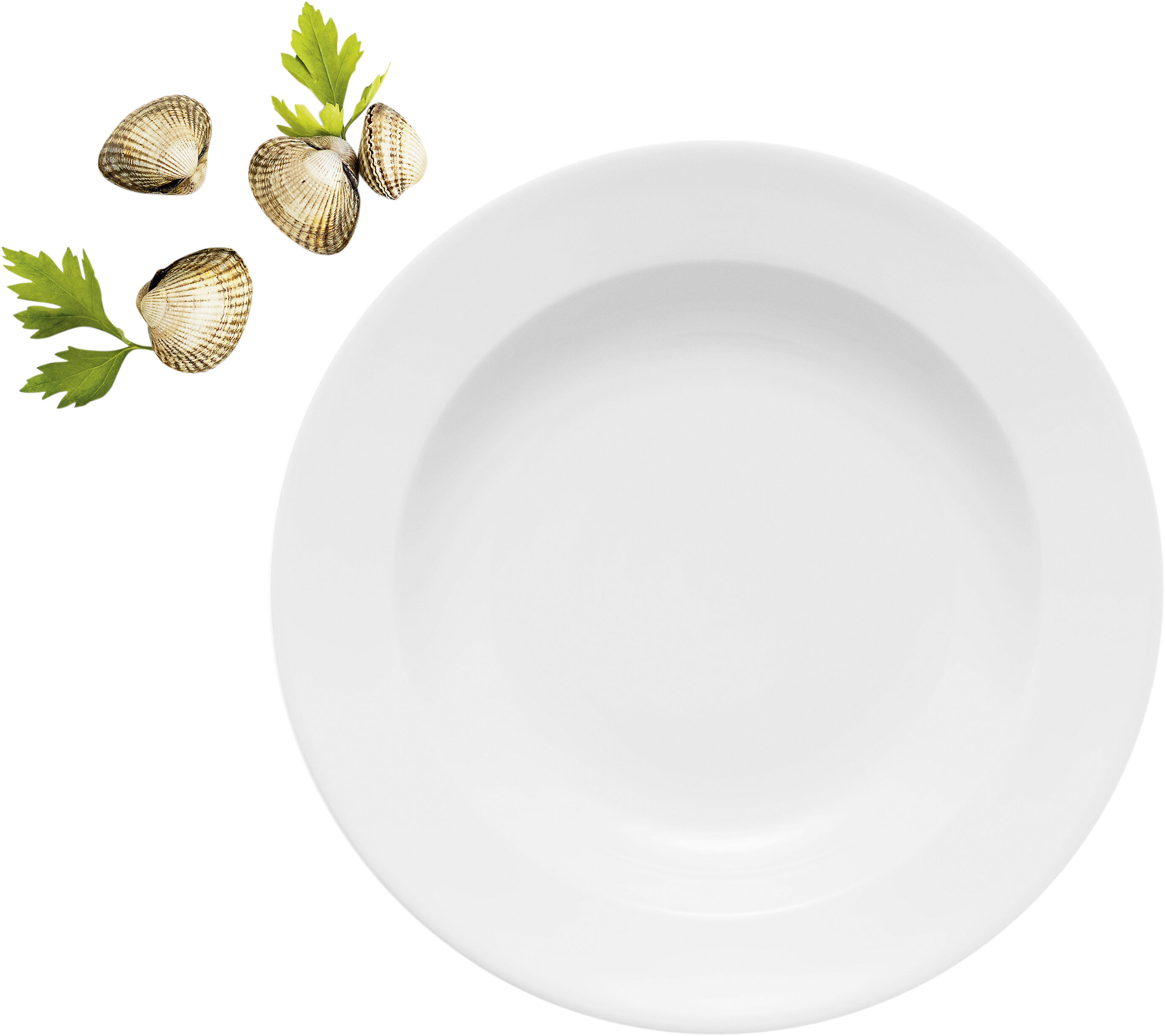 Djup tallrik rund 25 cm Legio 4 st.