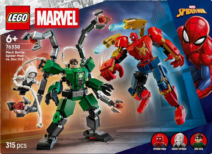 Mech-kamp - Spider-Man mod Doc Ock 76338