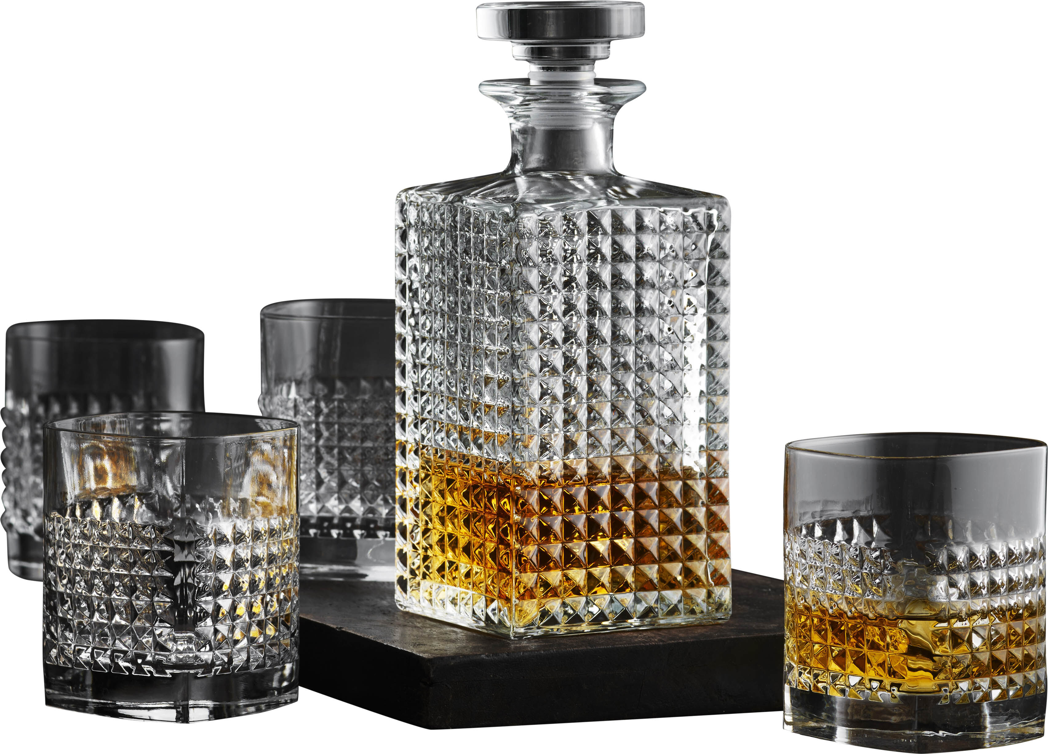 Vannglass/whiskyglass Mixology Elixir 38 cl 4 stk.