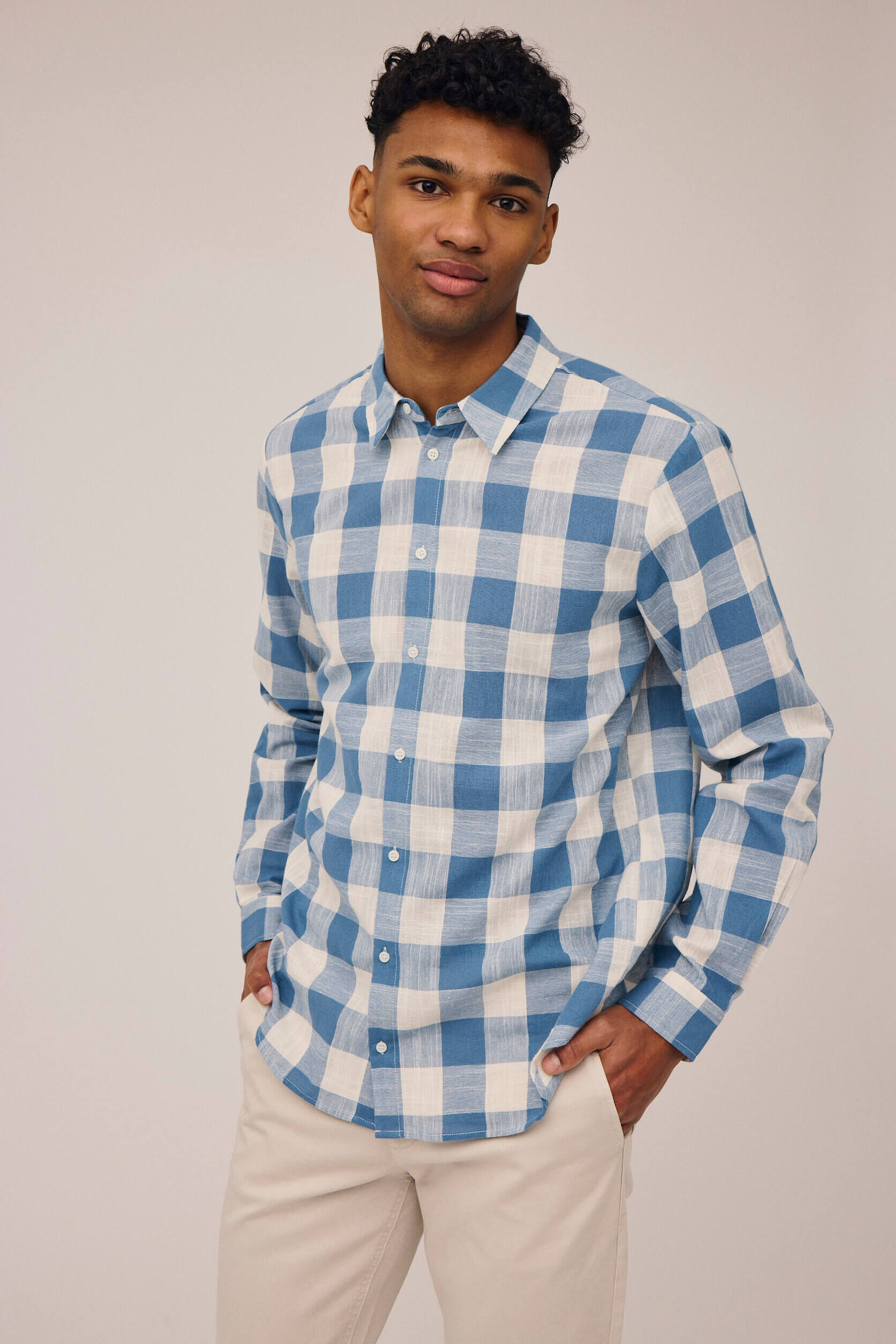 Fabian 1 linen blend shirt