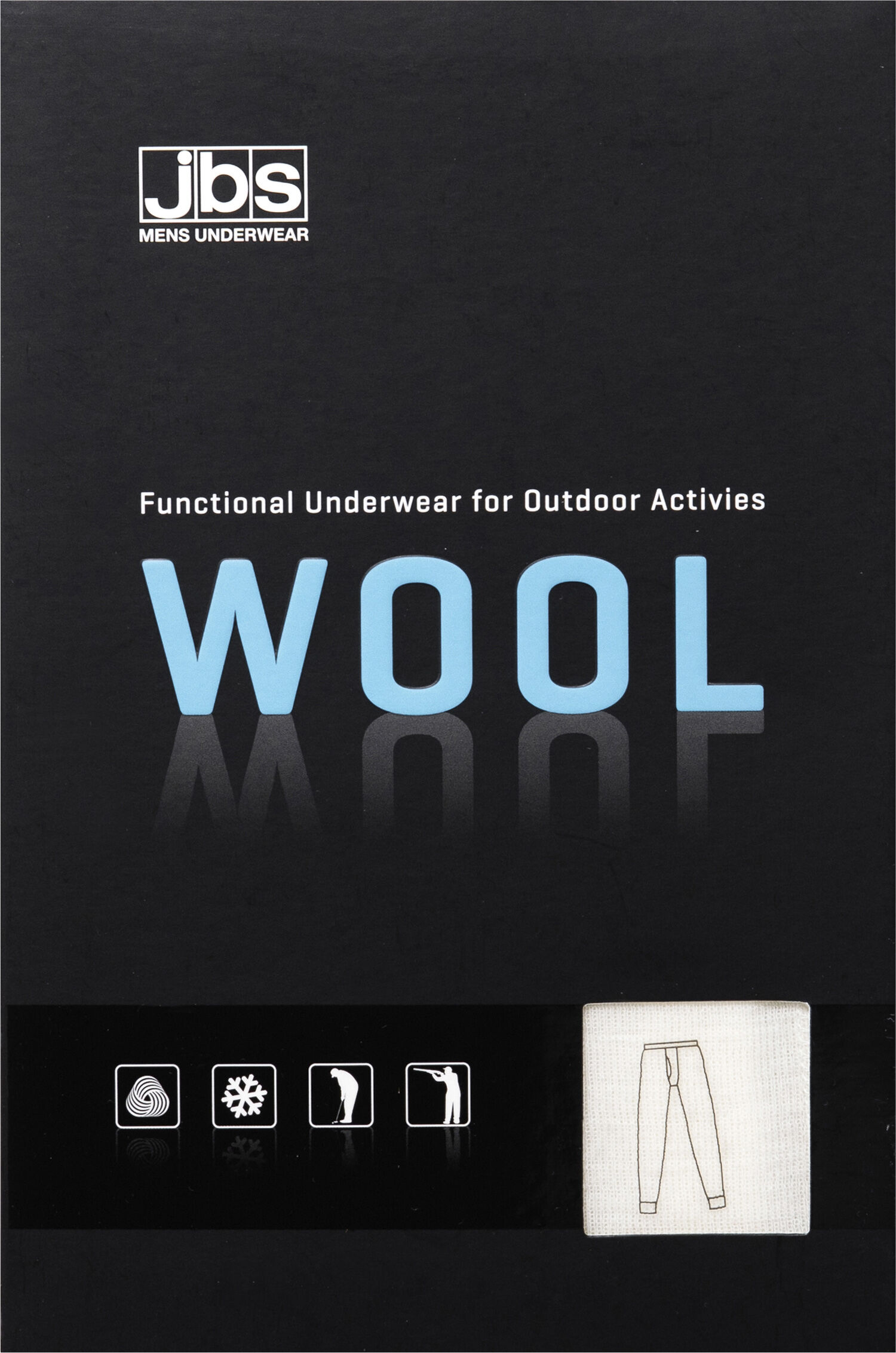 JBS long johns with fly wool.