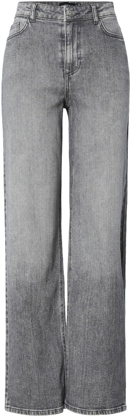 Pcsilke Mw Wide Jeans Mg Noos Bc