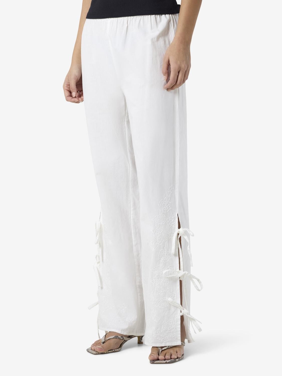 Nmmae Mw Tie Pants Wvn