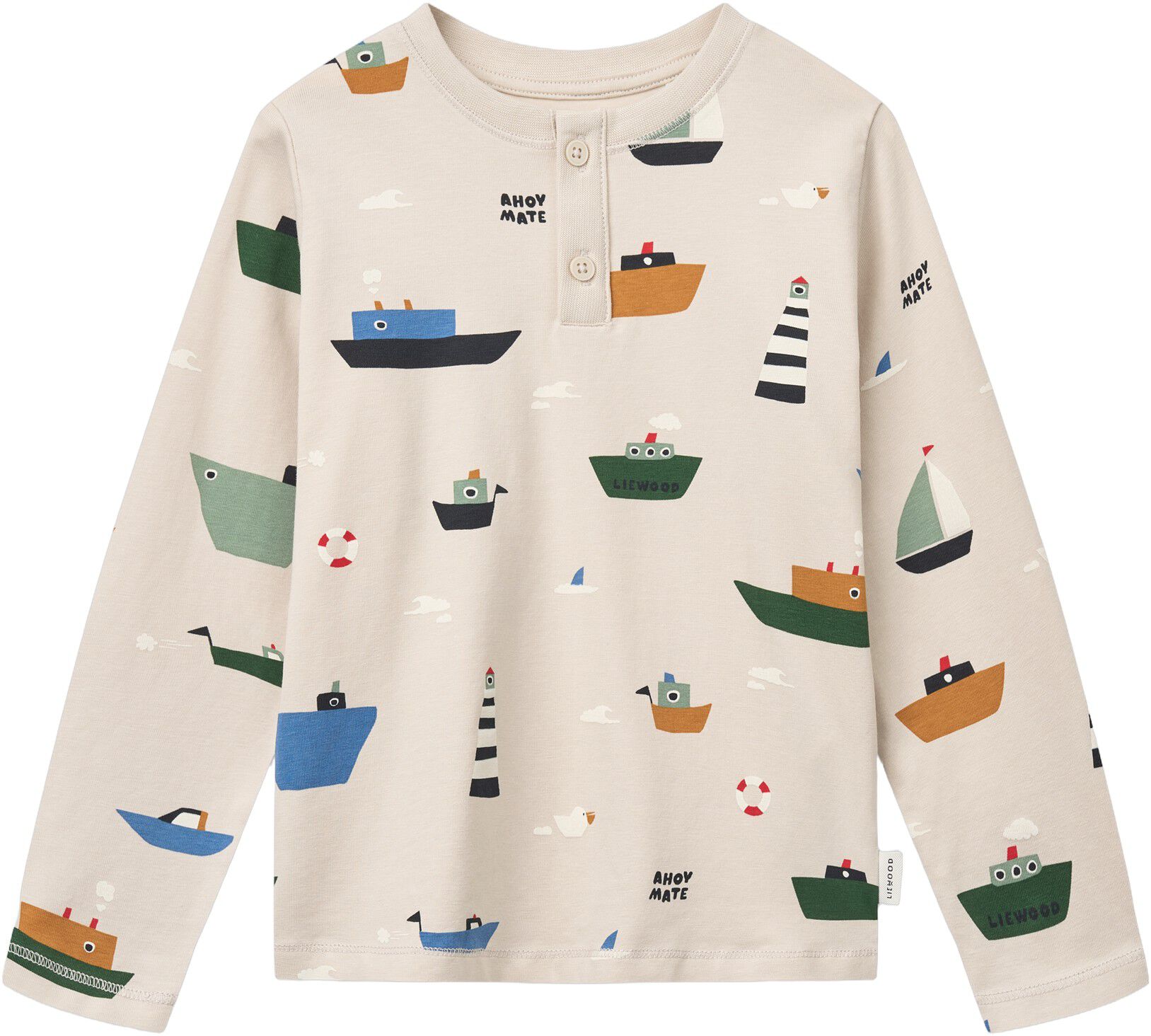 Wilhelm Printed Pyjamas Set Sailing