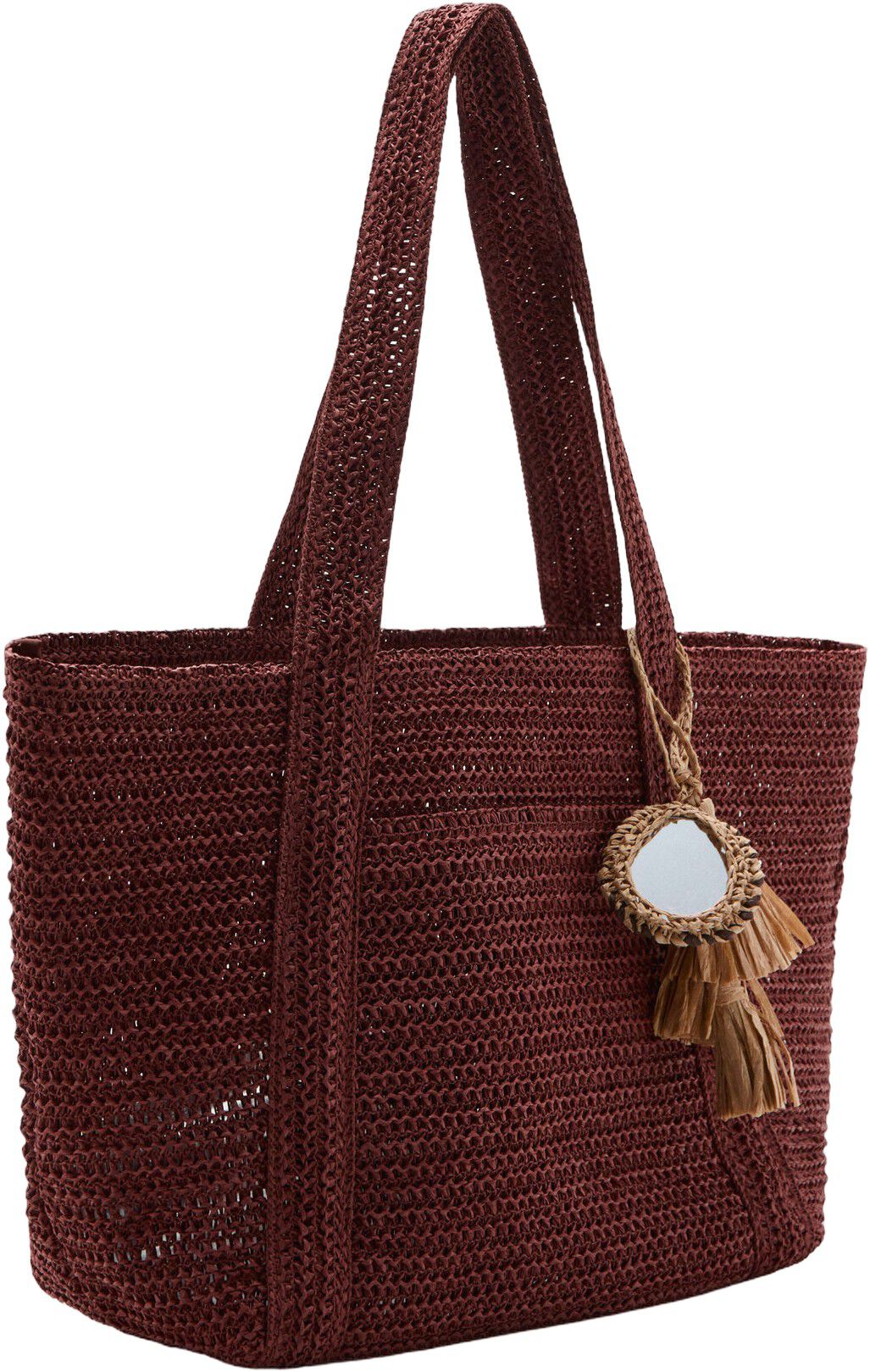 Natural fibre tote bag