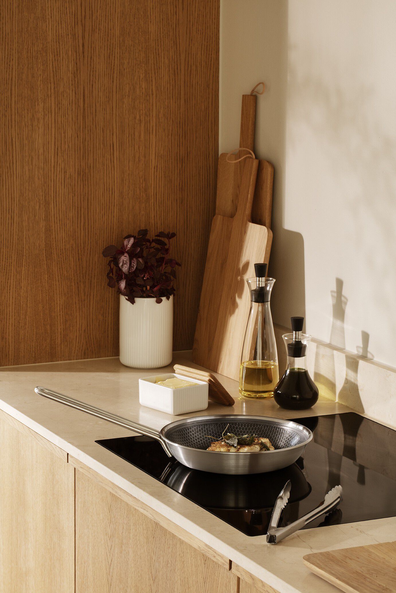 Multi Stegepande 24 cm Mosaic keramisk Slip-Let� bel�gning