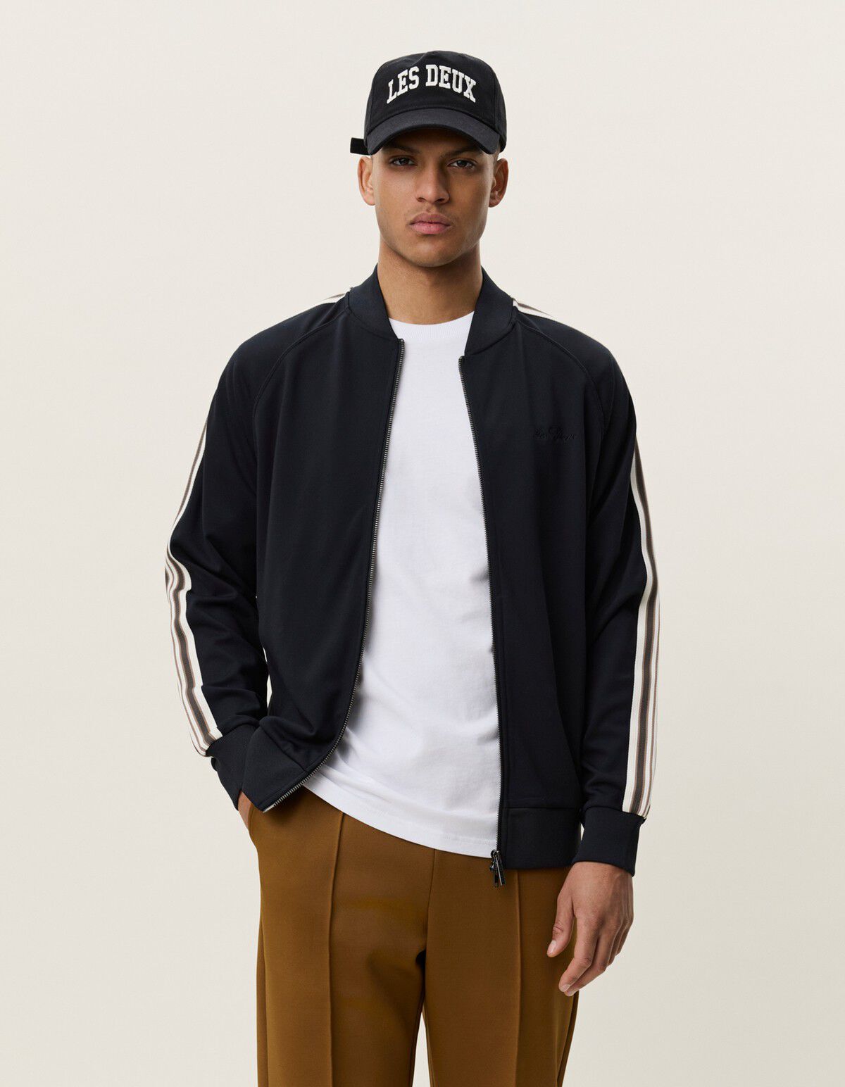 Signature Rib Tape Track Jacket