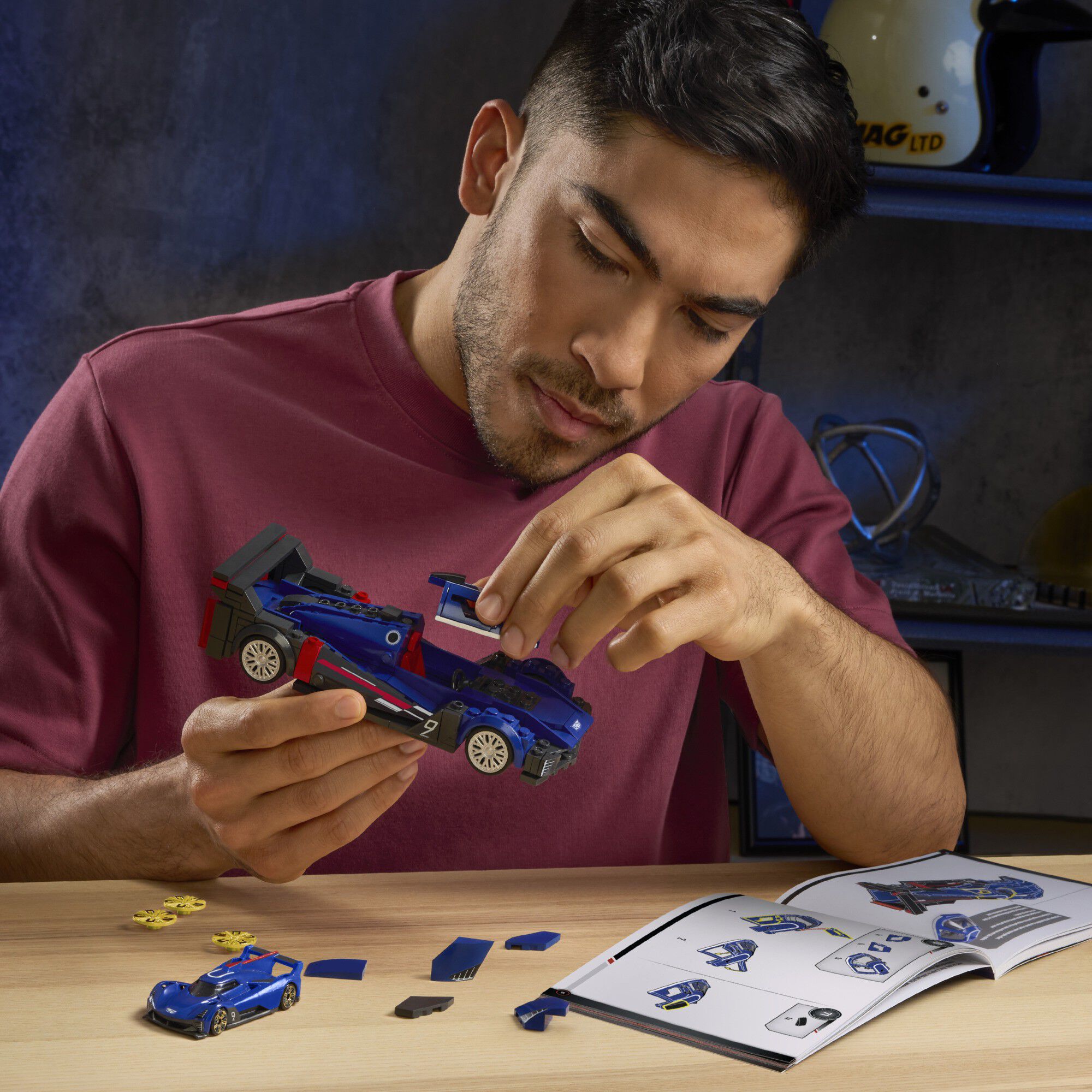 Hot Wheels Brick Shop Spe