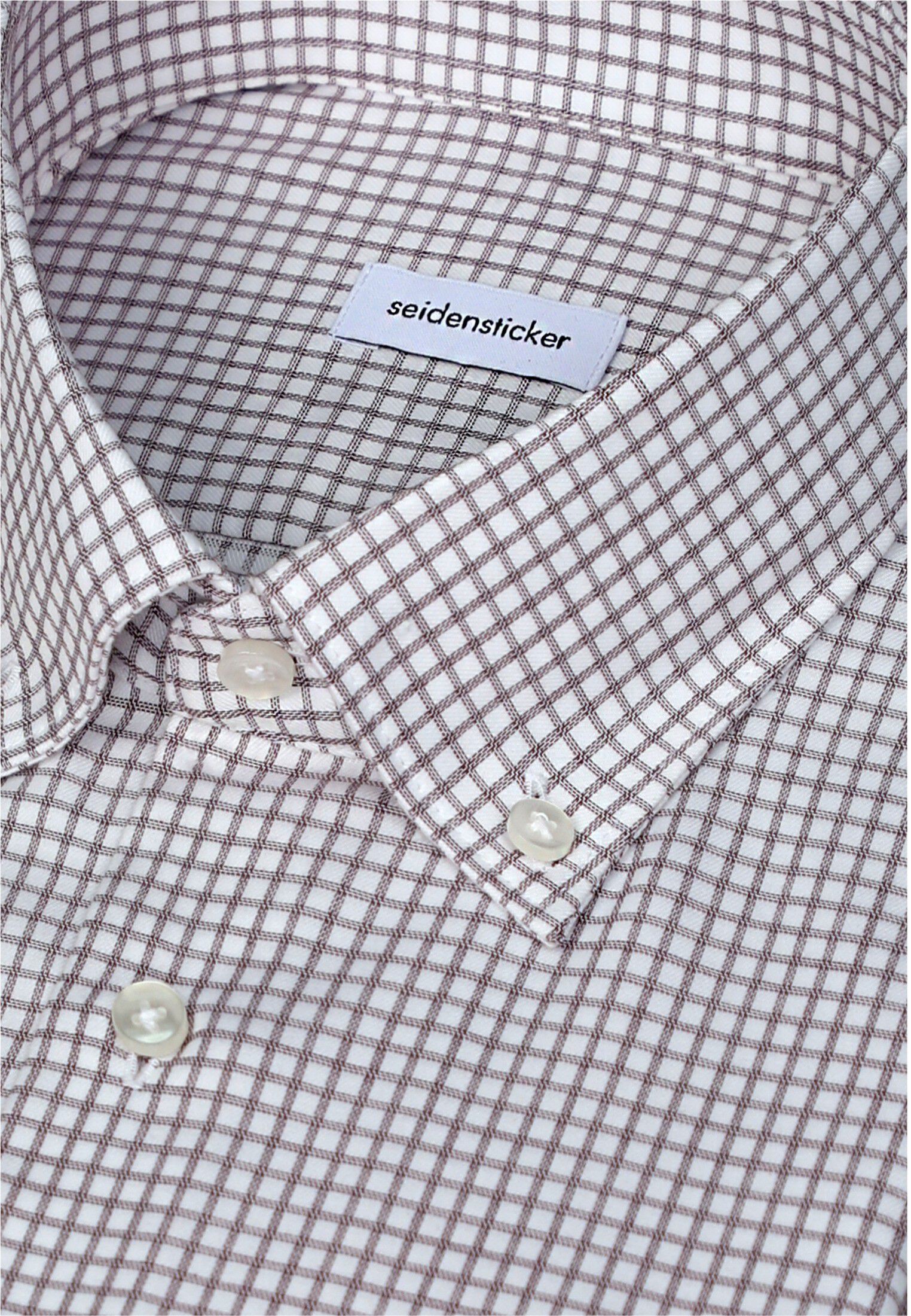 Business shirt Slim 1/1 Button-down Check
