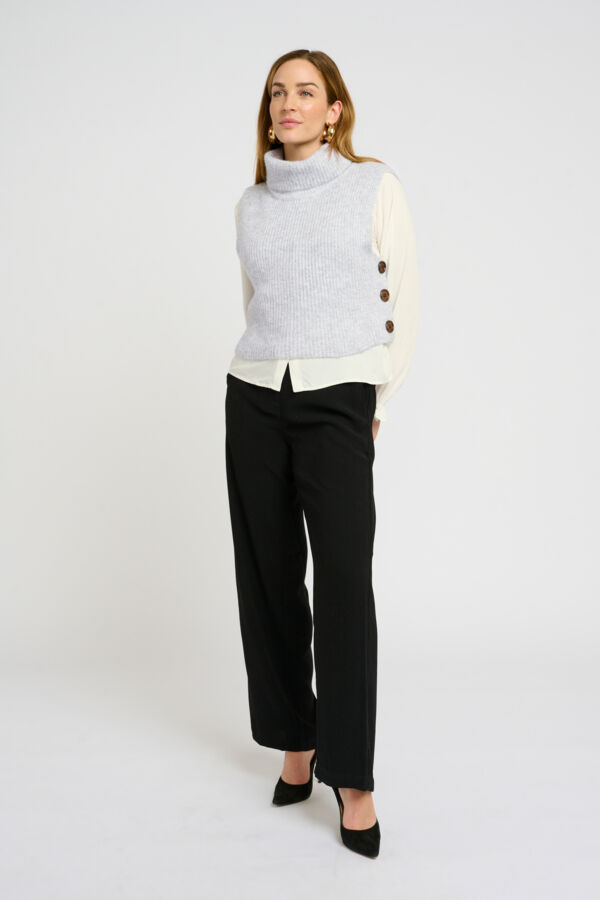 CRStarfi Short Knit Slipover