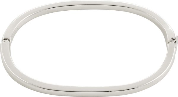 ALAIA bangle silver-plated