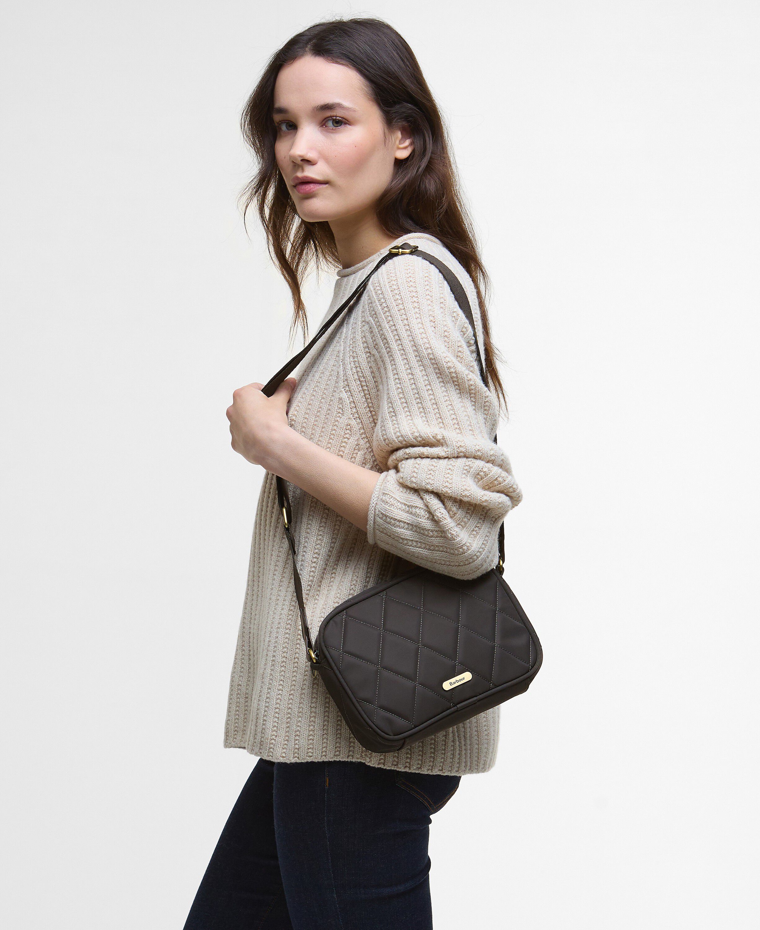 Barbour Quilted Crossbody Bag