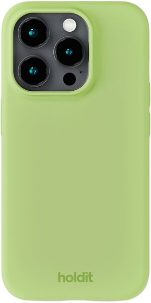 Silicone Case iPhone 15 Pro Match Green