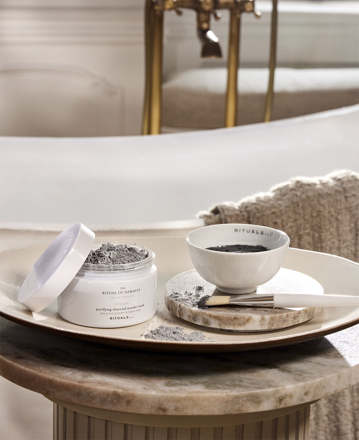 The Ritual of Namaste Purifying Charcoal Wonder Mask