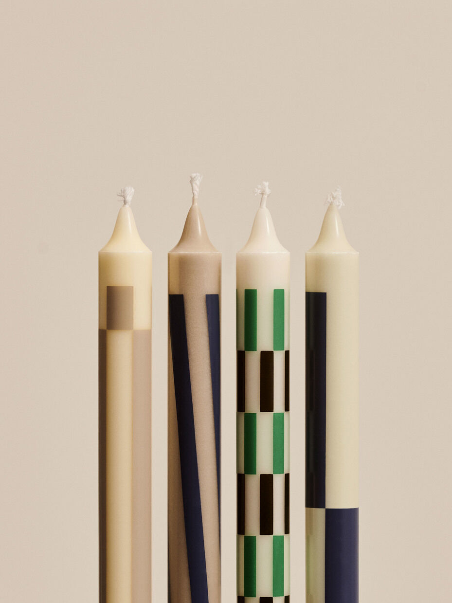 Pattern Candle - Set of 4
