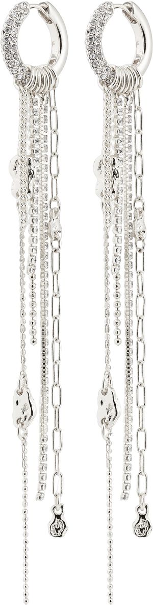 DRUE øreringe sølvbelagt