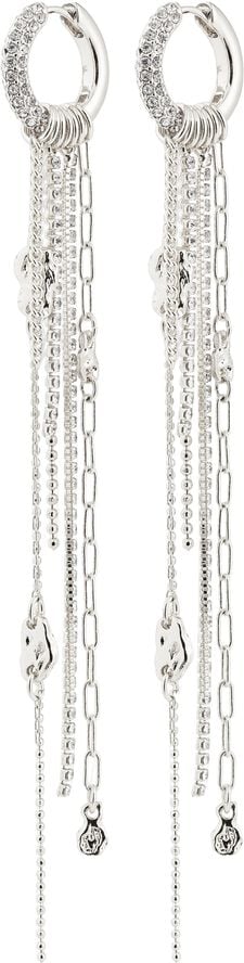 DRUE øreringe sølvbelagt