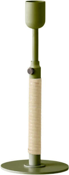 Duca Candleholder, Olive Green