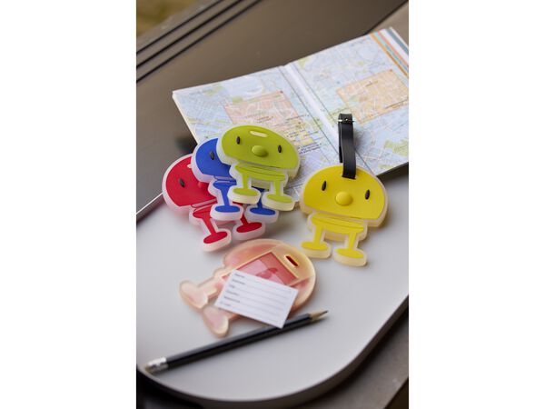 Hoptimist Bag tag Blue