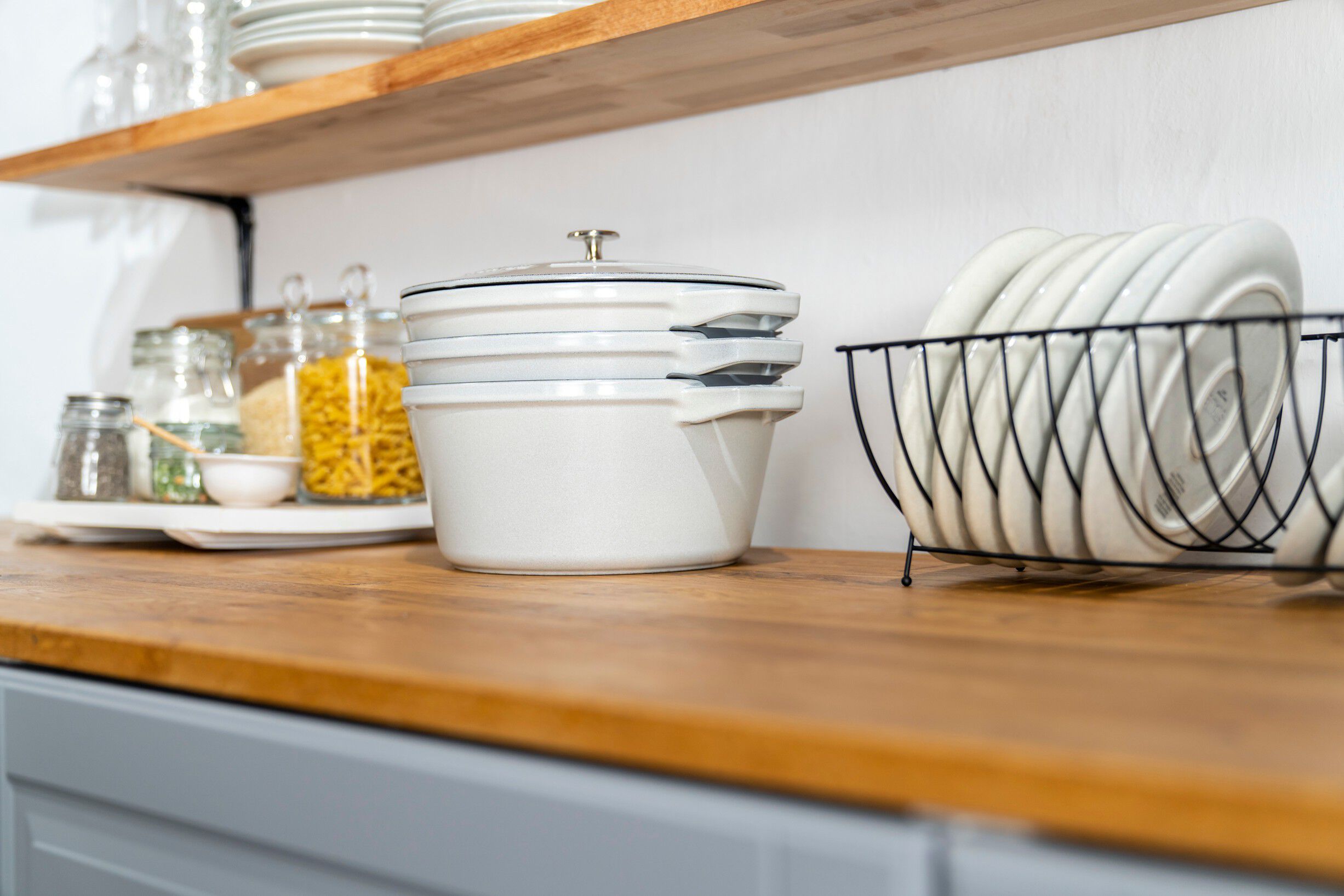 La Cocotte 3-st, Gryt & kastrullset, White Truffle