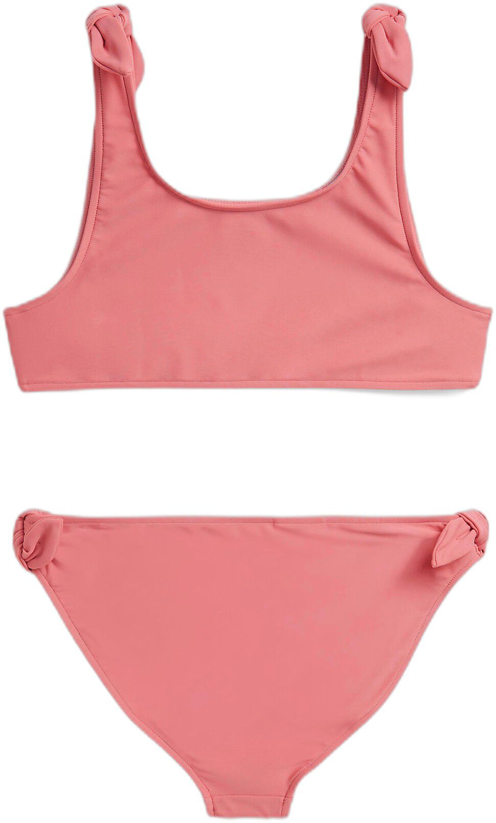 SOLID NYLON/ELASTAN-KNT-SWIM SET