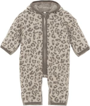 Pram Suit Ears Wool Fleece Jac