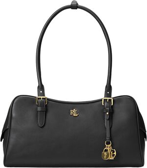 Leather Large Marcy Zip Satchel