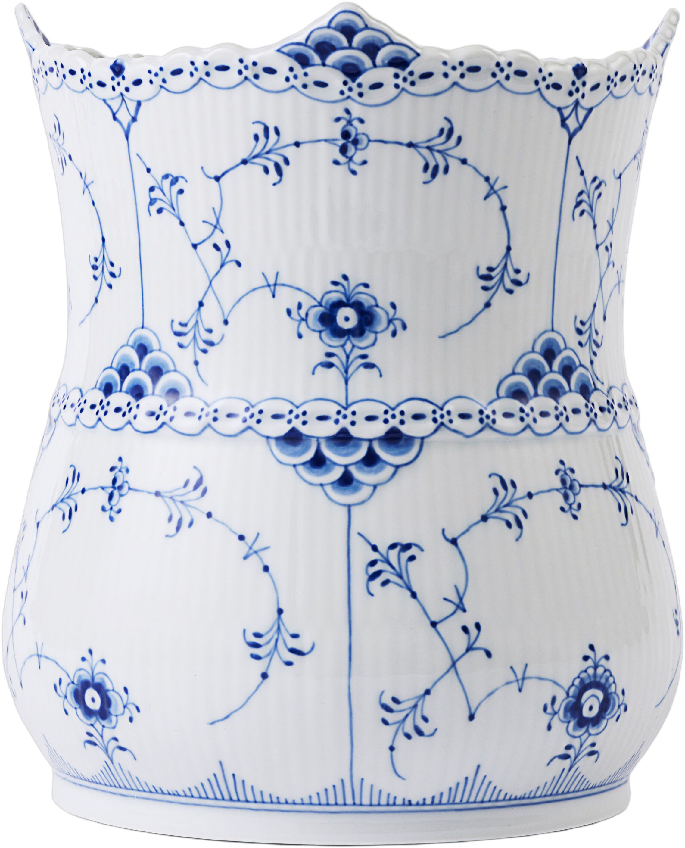 Mussel HB vintage vase 17cm