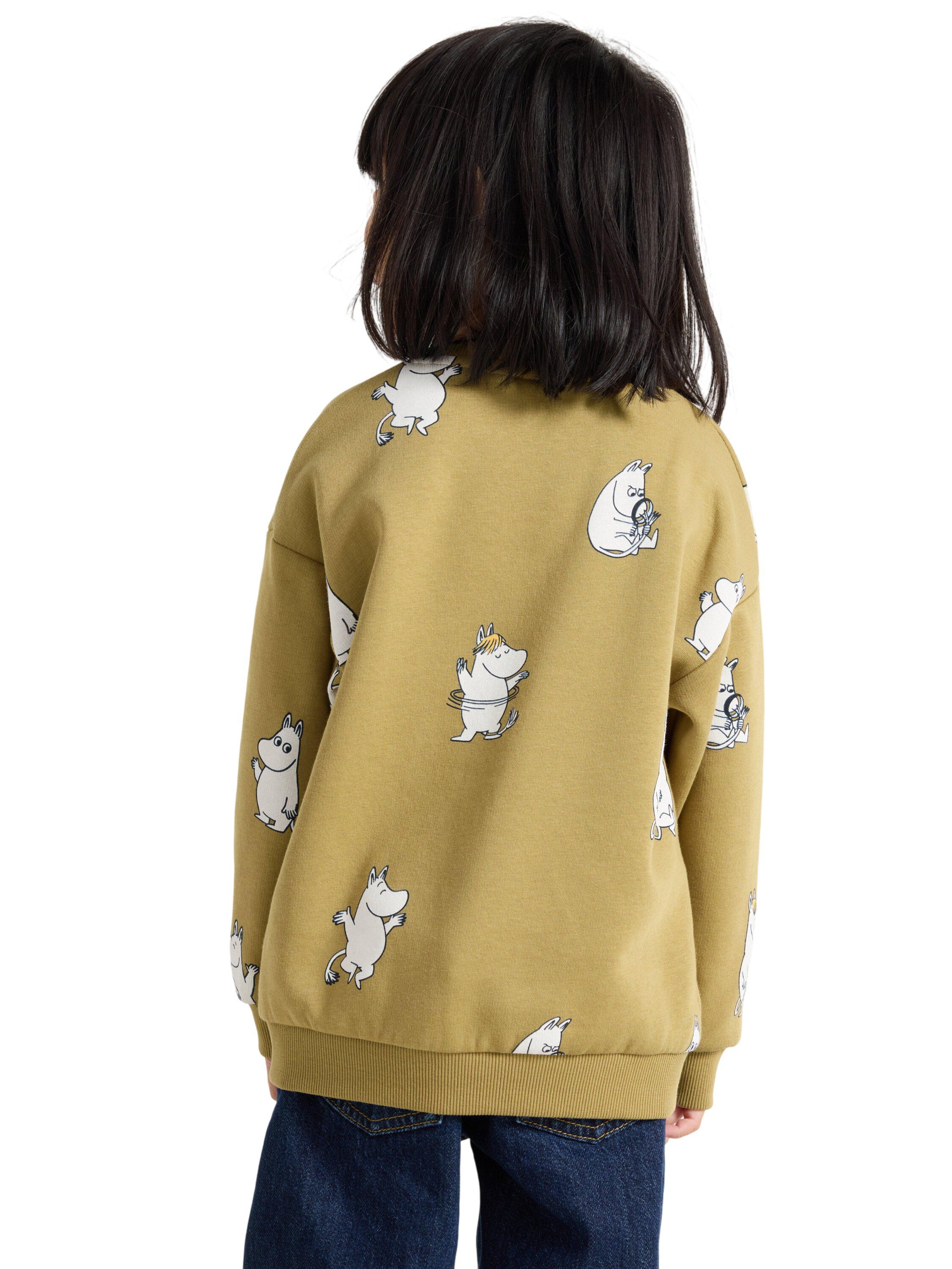 Mumin sweatshirt med borstad insida