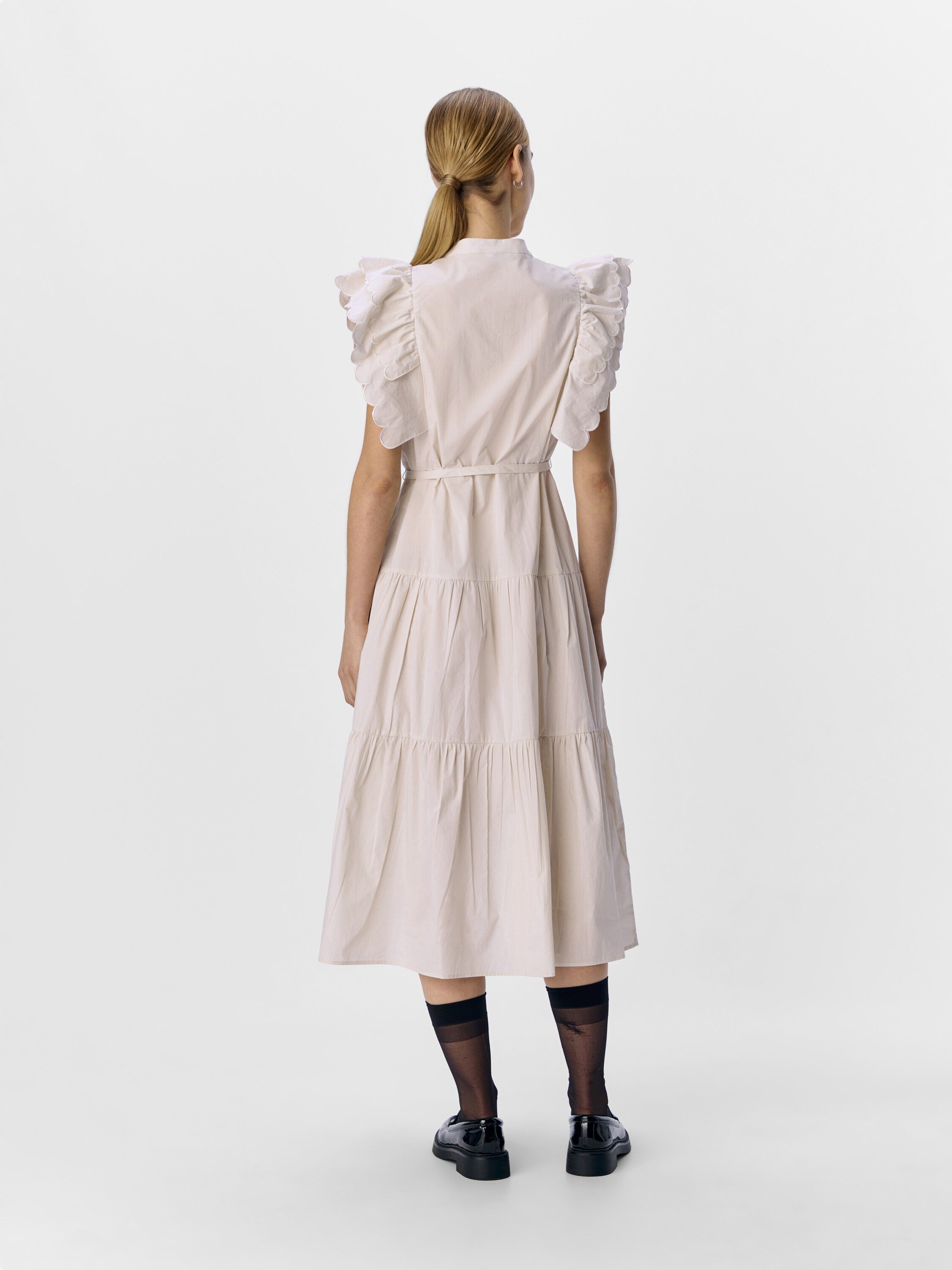 OBJHOPE CHINNA RE S/S LONG DRESS E