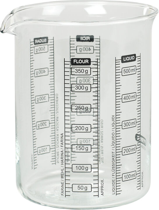 Måttkanna Classic 0,5 liter Glas