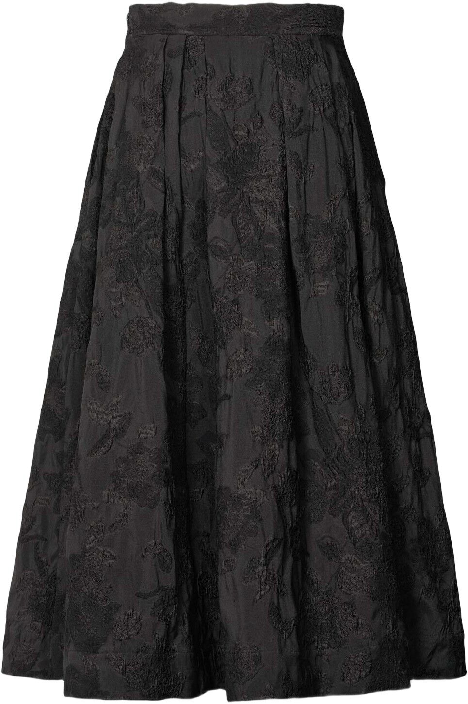 Clipped jacquard full skirt - Bisha