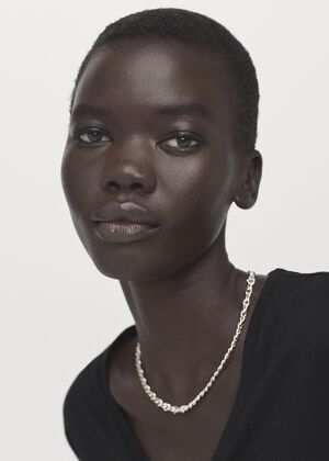 V-neck cotton T-shirt