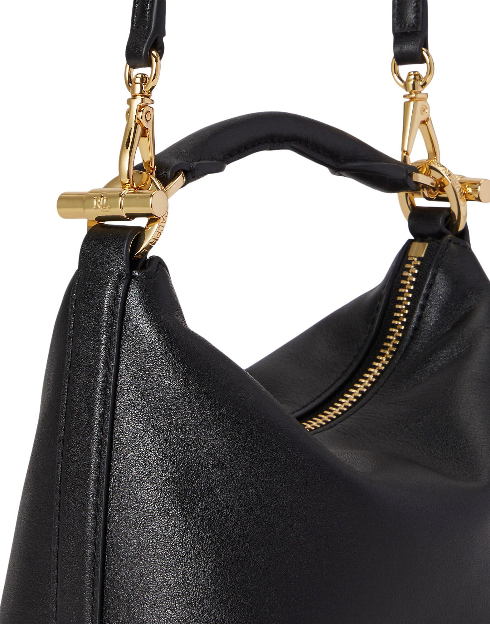 Nappa Leather Mini Blaike Shoulder Bag