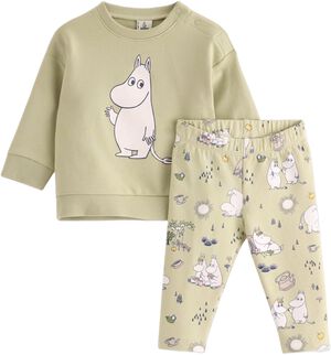 Matching set in soft cotton jersey