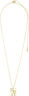 LOVE TAG, recycled BRO necklace gold-plated