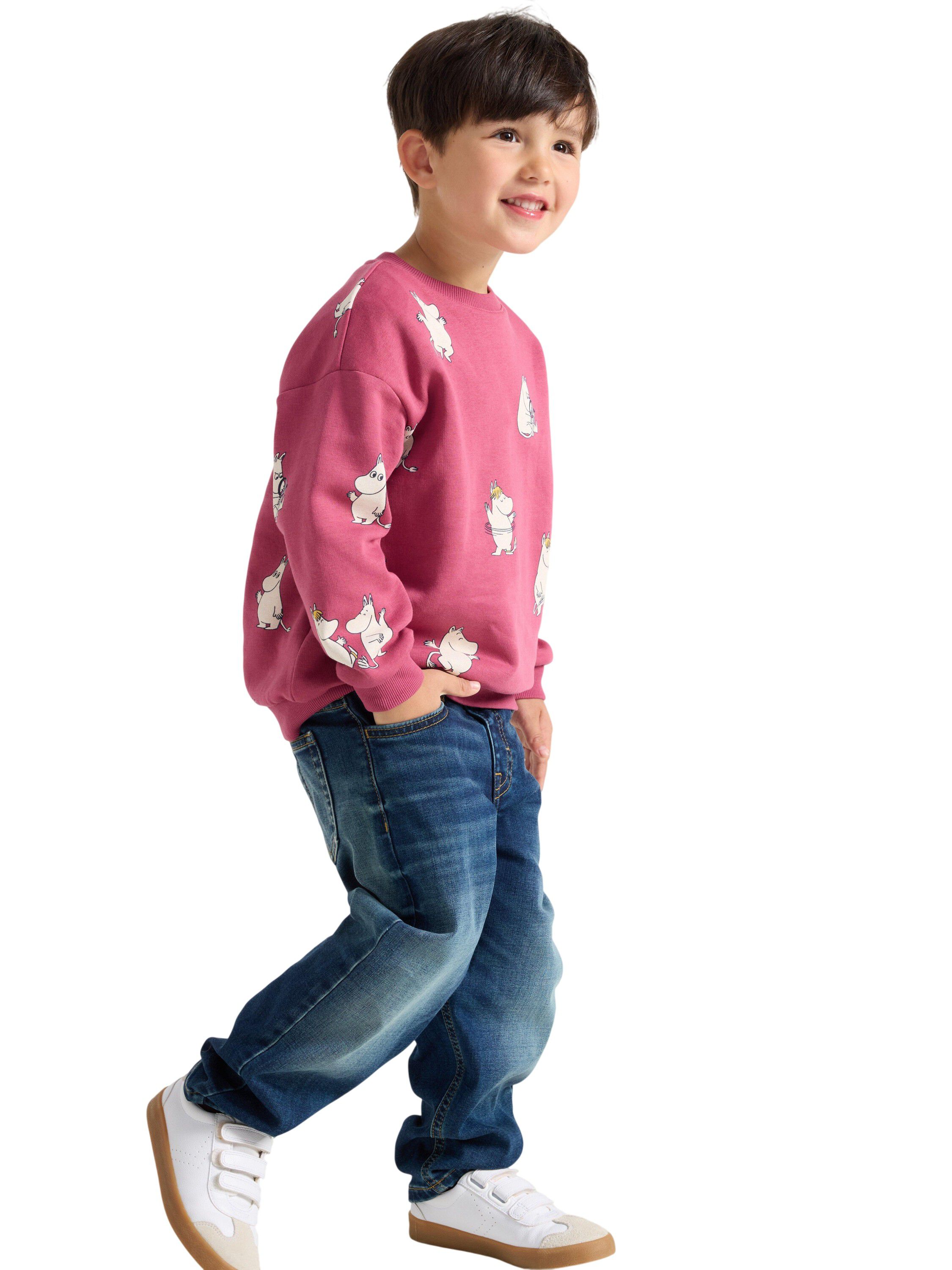Mumin sweatshirt med borstad insida
