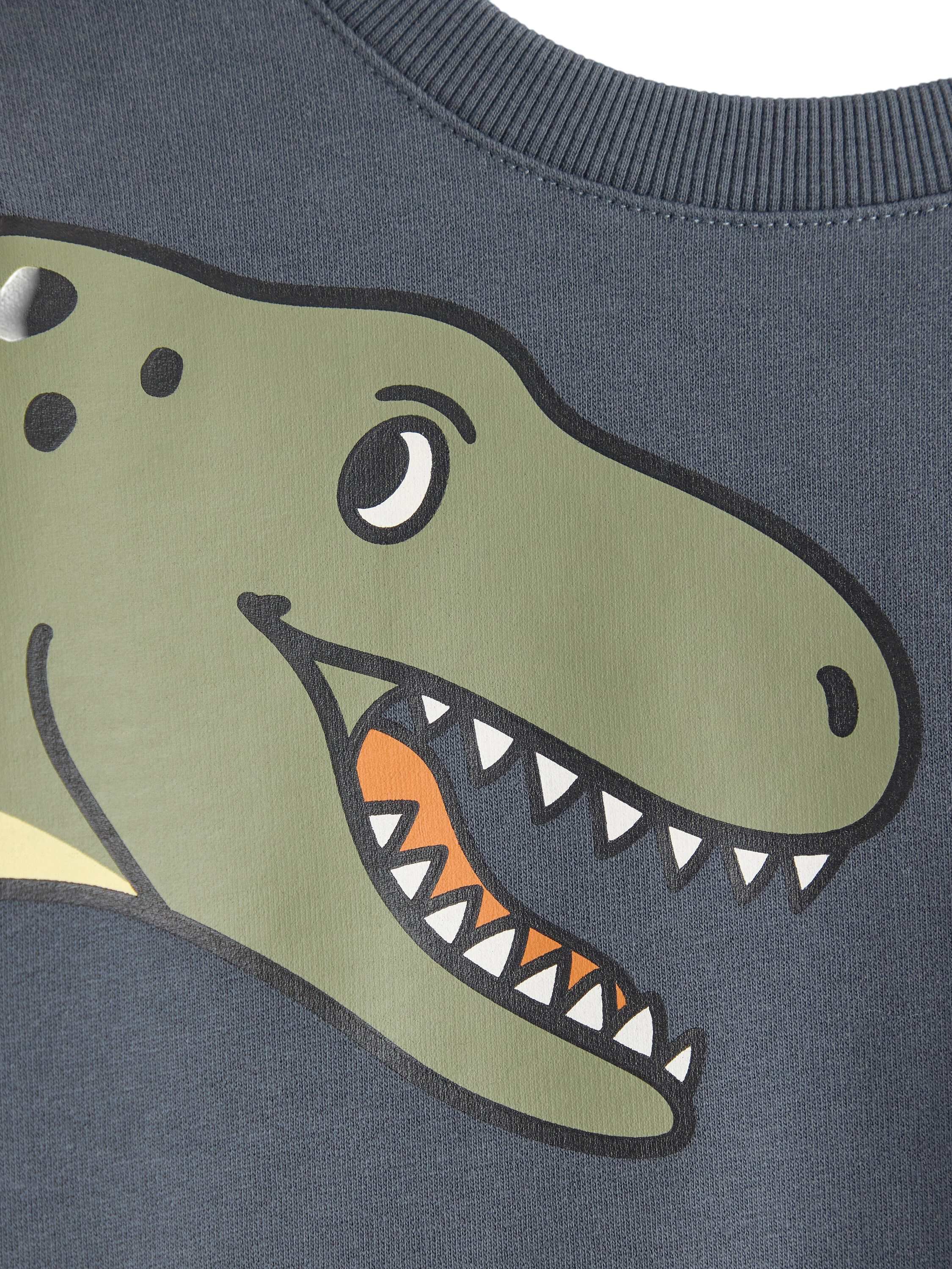 Comfy sweatshirt in cotton jersey w