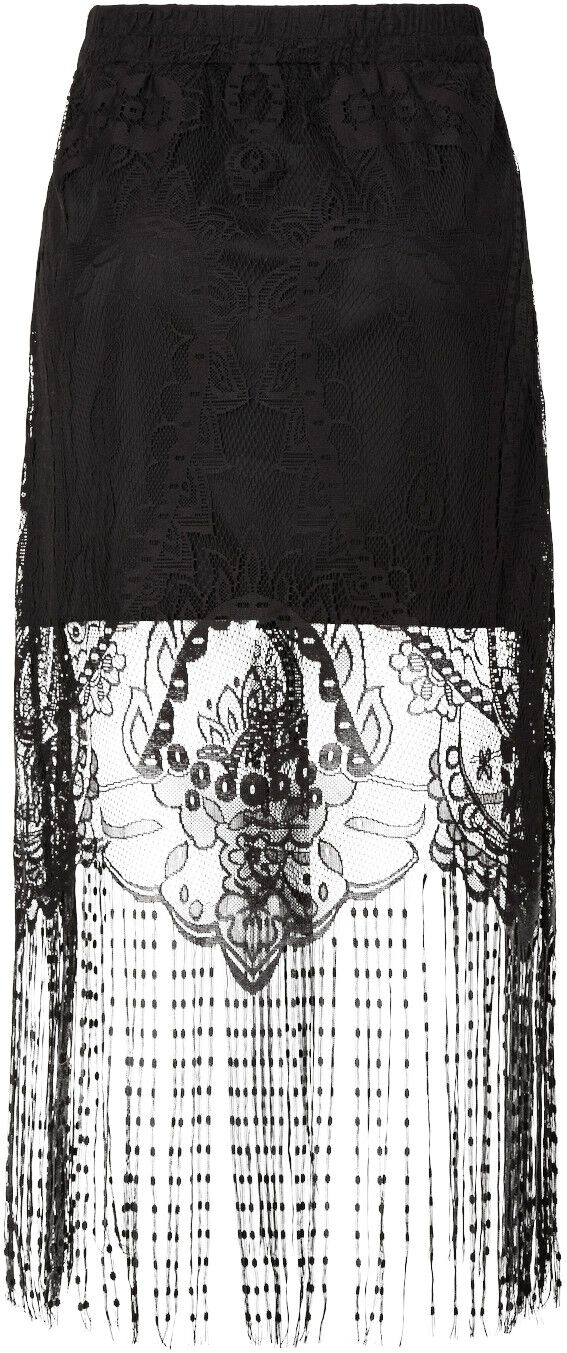 Pcclair Hw Ankle Lace Tassels Skirt Kca