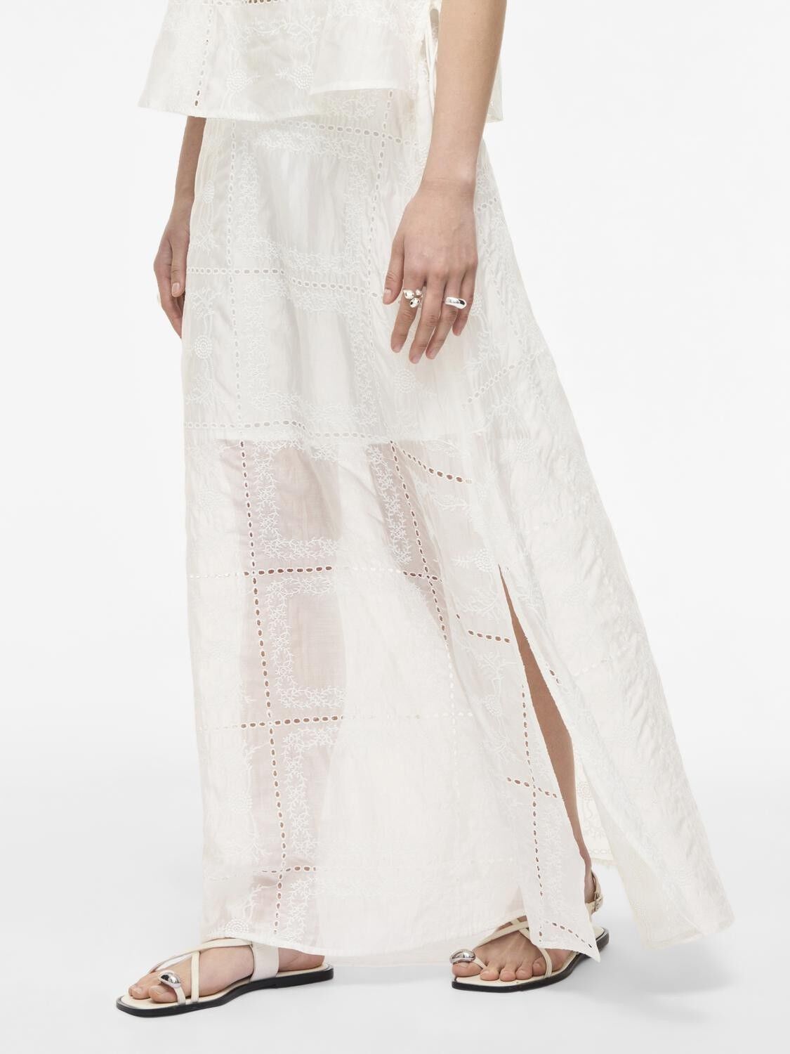 Rouluca Hw Midi Skirt/Pf