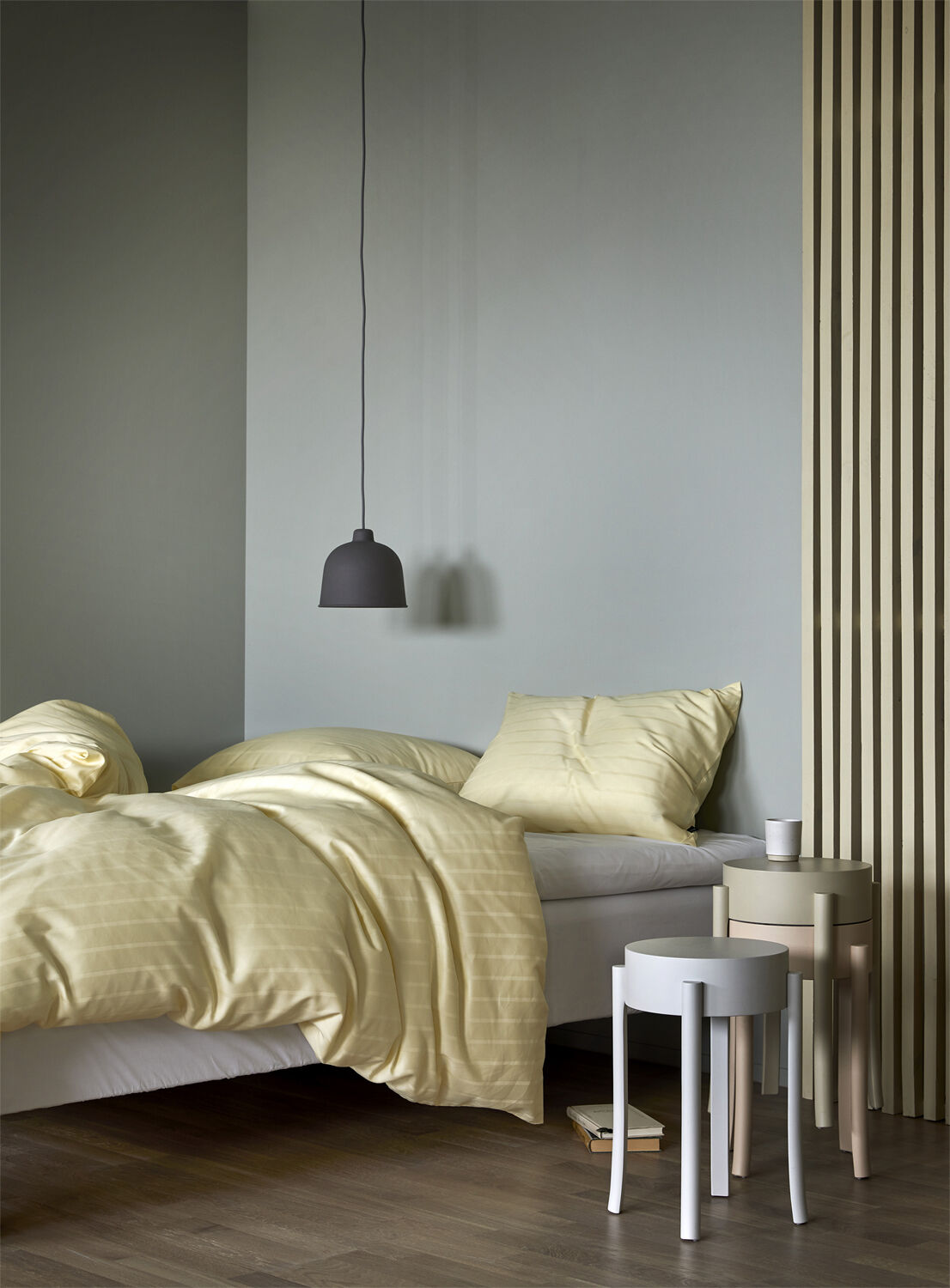 H&oslash;ie Milano ljus gul 150x210/50x60