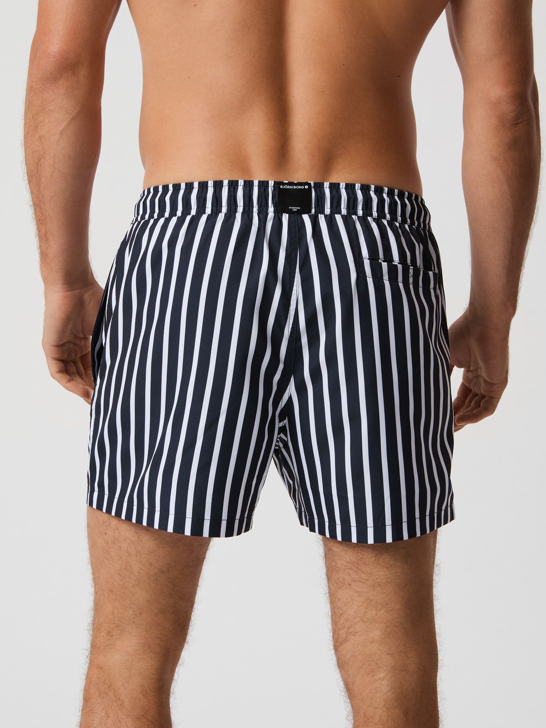 BORG PRINT SWIM SHORTS