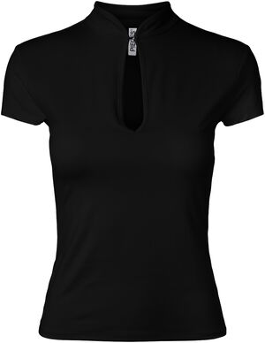 PCAIDA SS HIGH NECK TOP JRS D2D