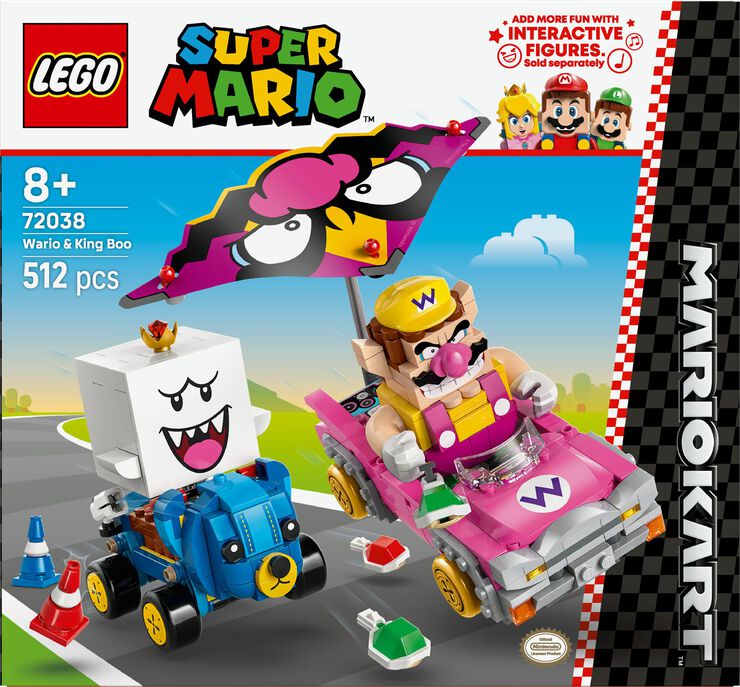 Mario Kart - Wario og King Boo 72038