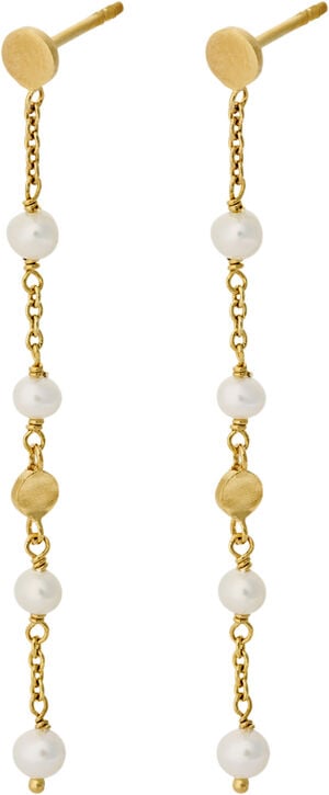 Ocean Pearl Earchains 55 mm