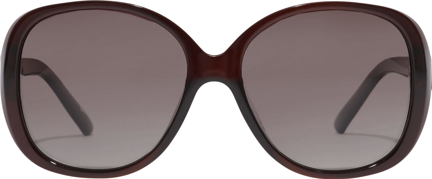 PARKER oversized retro sunglasses brown