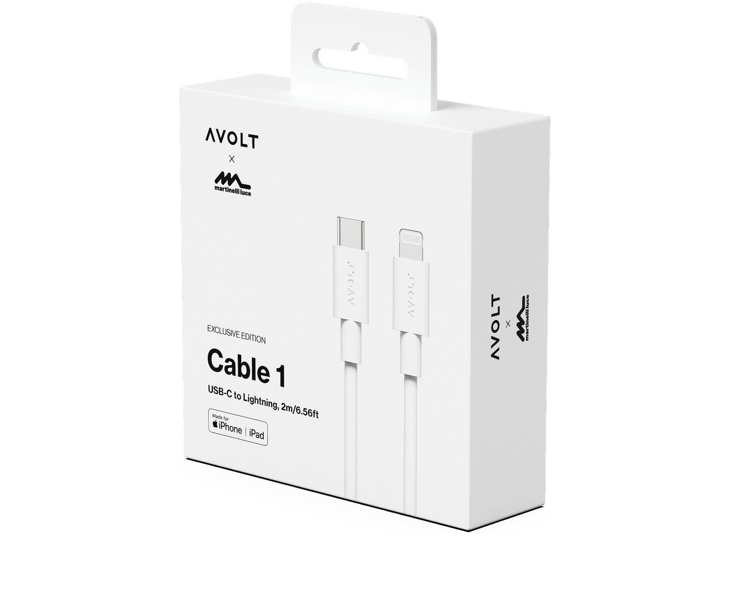 Cable 1 - USB-C to Lightning - Opal White