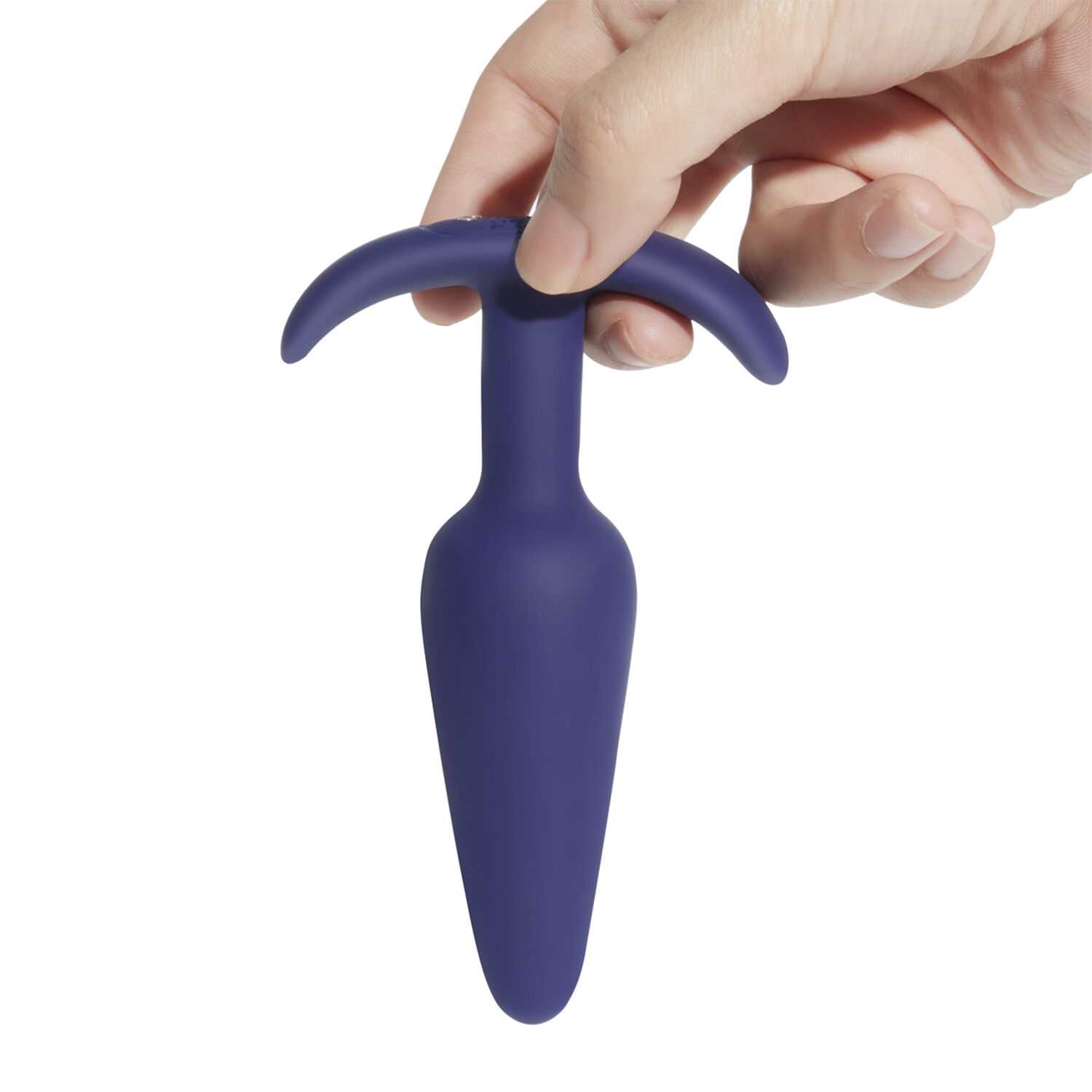 Boo Vibrerende buttplug med fjernebetjening - Dark Plum