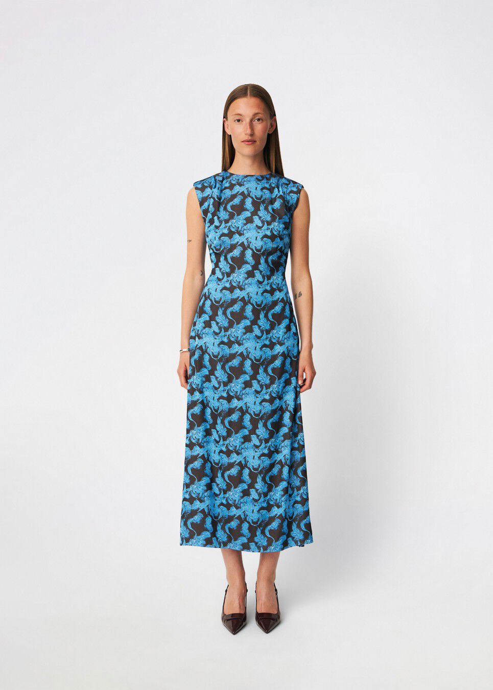 Dittemd print dress