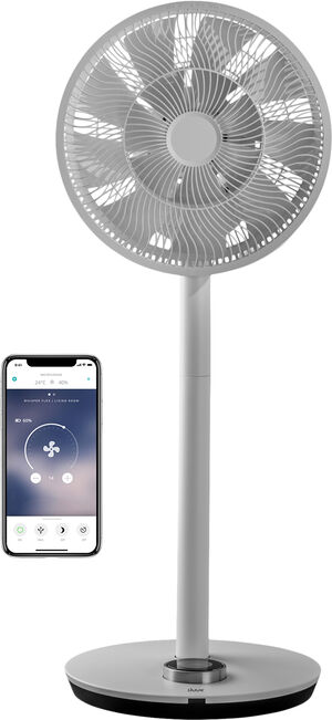 Golvfläkt Whisper Flex Smart Grå